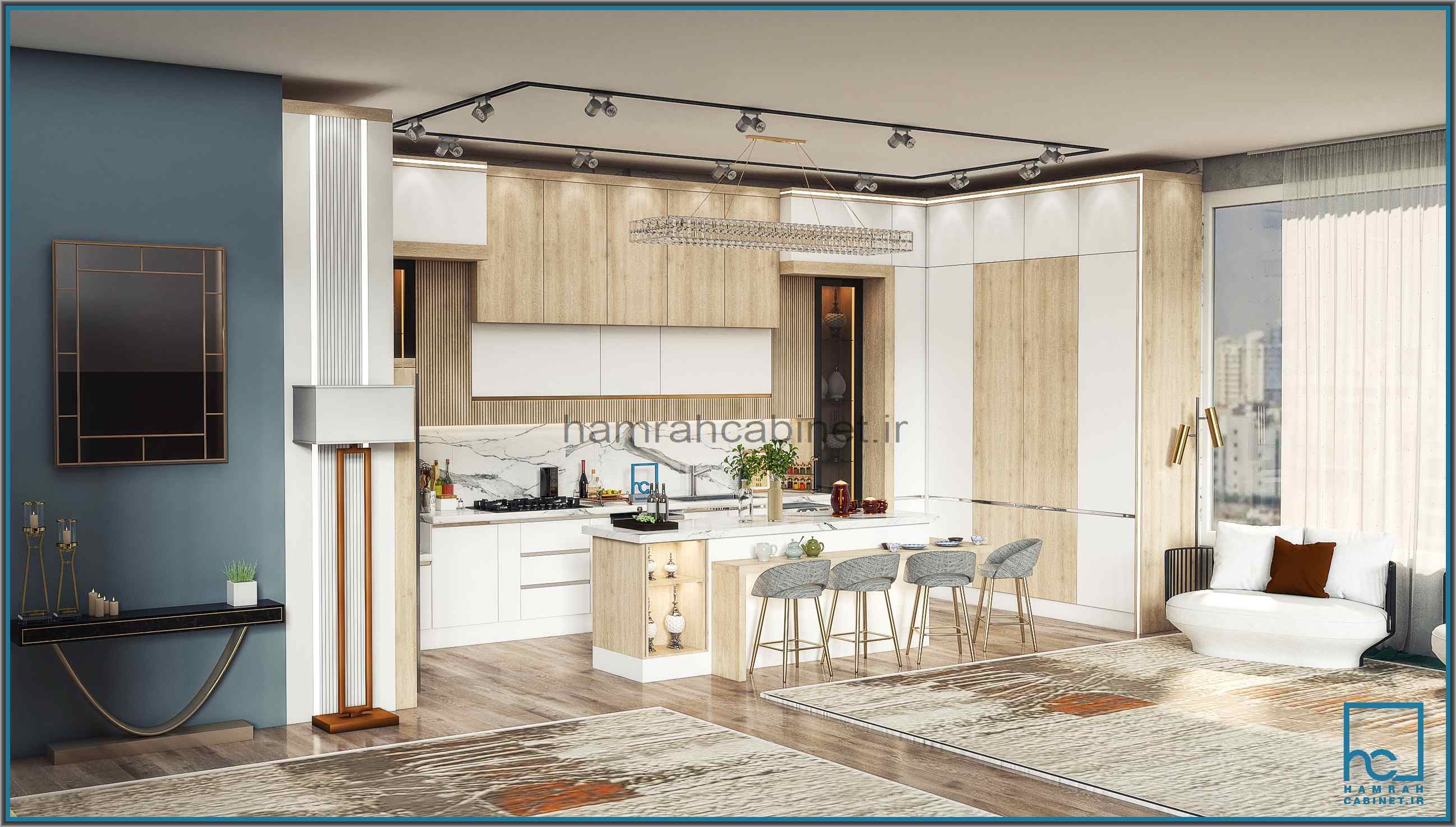 کابینت مدرن ژورنالی23